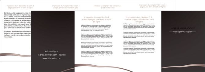 realiser depliant 4 volets  8 pages  web design contexture structure fond MIDLU94158