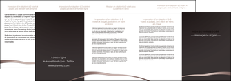 realiser depliant 4 volets  8 pages  web design contexture structure fond MIDLU94158