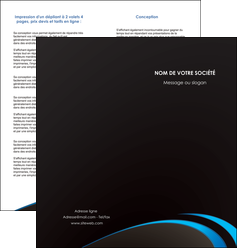 creation graphique en ligne depliant 2 volets  4 pages  web design contexture structure fond MIDLU94202
