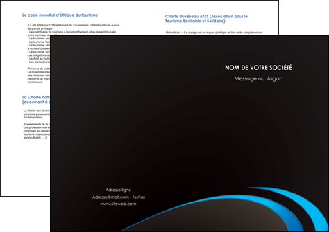 modele en ligne depliant 2 volets  4 pages  web design contexture structure fond MIDLU94214
