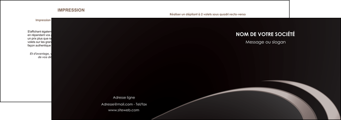imprimerie depliant 2 volets  4 pages  web design contexture structure fond MIDBE94280