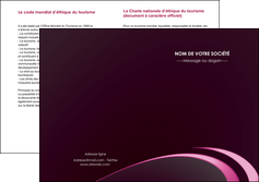realiser depliant 2 volets  4 pages  contexture structure fond MIDLU94326