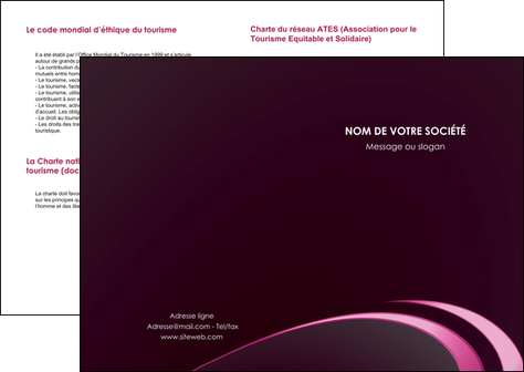 faire modele a imprimer depliant 2 volets  4 pages  contexture structure fond MIDLU94340