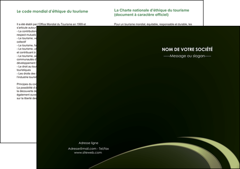 imprimerie depliant 2 volets  4 pages  texture contexture structure MIDLU94378