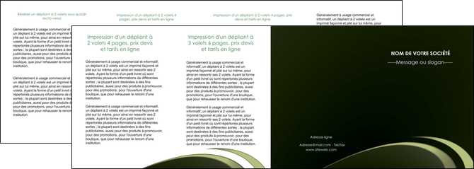 realiser depliant 4 volets  8 pages  texture contexture structure MIDLU94406