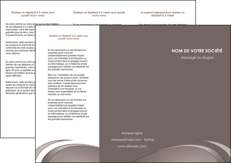 personnaliser maquette depliant 3 volets  6 pages  web design texture contexture structure MFLUOO94520