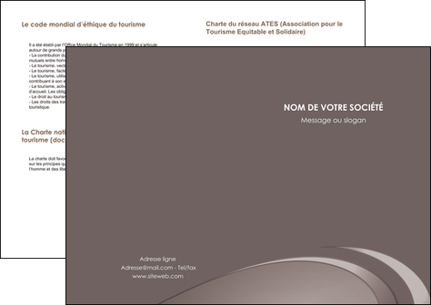 modele en ligne depliant 2 volets  4 pages  web design texture contexture structure MIDLU94548