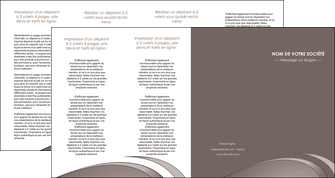 impression depliant 4 volets  8 pages  web design texture contexture structure MIDLU94560