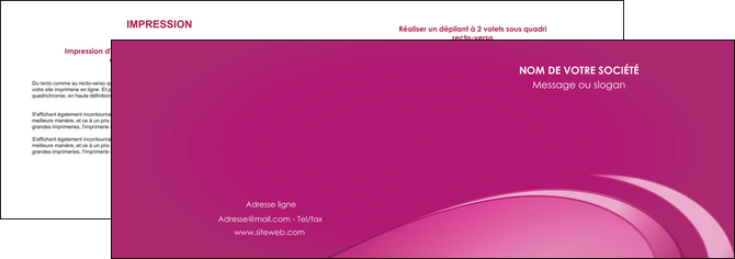 realiser depliant 2 volets  4 pages  texture contexture structure MFLUOO94590