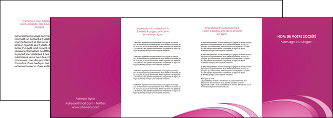 realiser depliant 4 volets  8 pages  texture contexture structure MIDBE94608