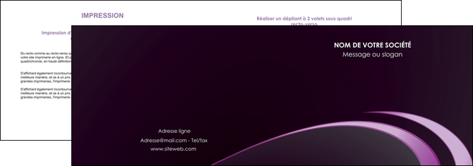 personnaliser modele de depliant 2 volets  4 pages  web design texture contexture structure MIDBE94764