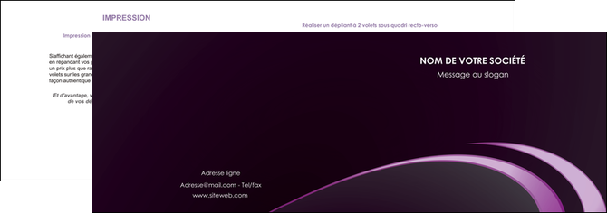 personnaliser maquette depliant 2 volets  4 pages  web design texture contexture structure MIDBE94766