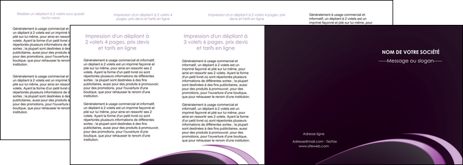 faire depliant 4 volets  8 pages  web design texture contexture structure MIDBE94788