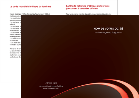 maquette en ligne a personnaliser depliant 2 volets  4 pages  web design texture contexture structure MFLUOO94812