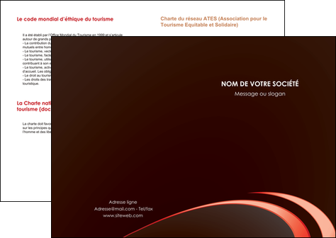 creation graphique en ligne depliant 2 volets  4 pages  web design texture contexture structure MFLUOO94826