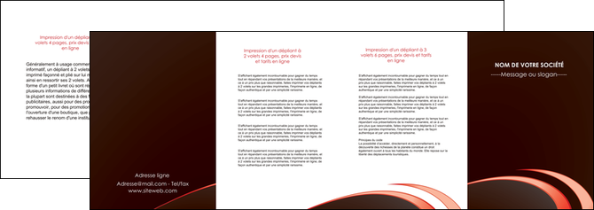 personnaliser modele de depliant 4 volets  8 pages  web design texture contexture structure MFLUOO94834