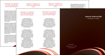 faire depliant 4 volets  8 pages  web design texture contexture structure MFLUOO94838