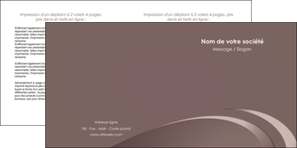 imprimerie depliant 2 volets  4 pages  web design texture contexture structure MIDLU94854