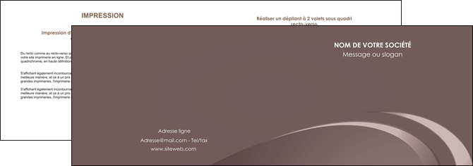 cree depliant 2 volets  4 pages  web design texture contexture structure MIDLU94868