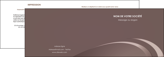 faire modele a imprimer depliant 2 volets  4 pages  web design texture contexture structure MIDLU94870