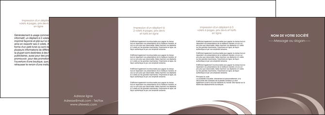 faire modele a imprimer depliant 4 volets  8 pages  web design texture contexture structure MIDLU94886