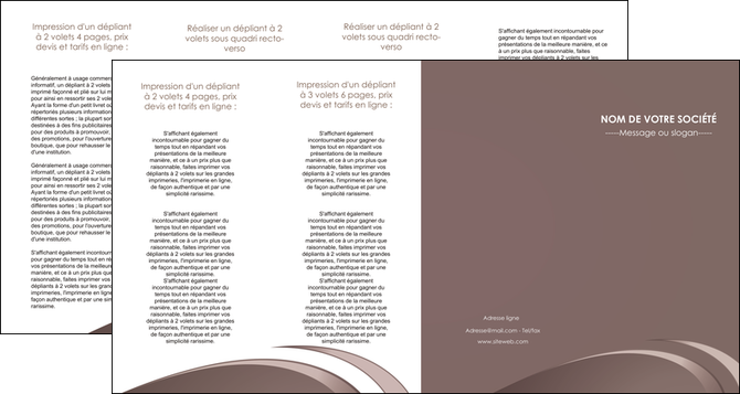 personnaliser maquette depliant 4 volets  8 pages  web design texture contexture structure MIDLU94890
