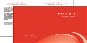 personnaliser modele de depliant 2 volets  4 pages  web design texture contexture structure MLGI94980