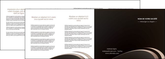 faire depliant 4 volets  8 pages  web design texture contexture structure MIDBE95064