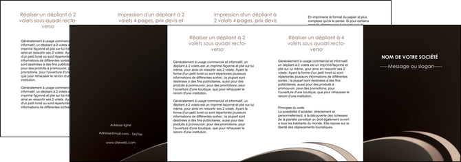 maquette en ligne a personnaliser depliant 4 volets  8 pages  web design texture contexture structure MIDBE95070
