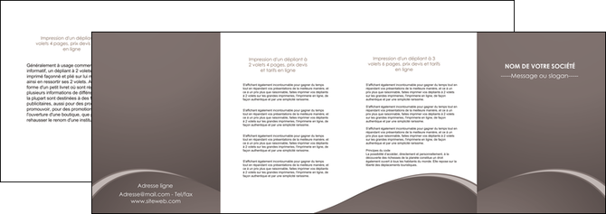 cree depliant 4 volets  8 pages  web design texture contexture structure MIDLU95286