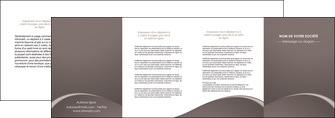 cree depliant 4 volets  8 pages  web design texture contexture structure MIDLU95286