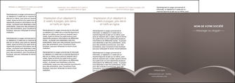 exemple depliant 4 volets  8 pages  web design texture contexture structure MIDLU95292