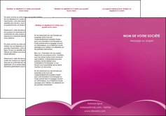 realiser depliant 3 volets  6 pages  web design texture contexture structure MFLUOO95302