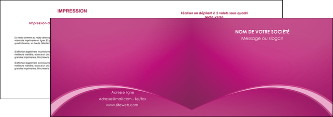 personnaliser maquette depliant 2 volets  4 pages  web design texture contexture structure MFLUOO95320