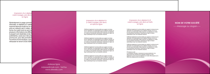 creer modele en ligne depliant 4 volets  8 pages  web design texture contexture structure MFLUOO95338