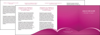 faire depliant 4 volets  8 pages  web design texture contexture structure MFLUOO95344