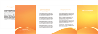 imprimerie depliant 4 volets  8 pages  telephonie texture contexture structure MID95442