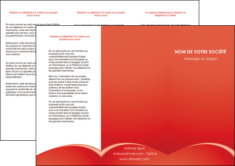 creation graphique en ligne depliant 3 volets  6 pages  web design texture contexture structure MIDLU95510