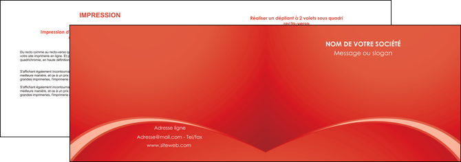 creation graphique en ligne depliant 2 volets  4 pages  web design texture contexture structure MIDLU95528
