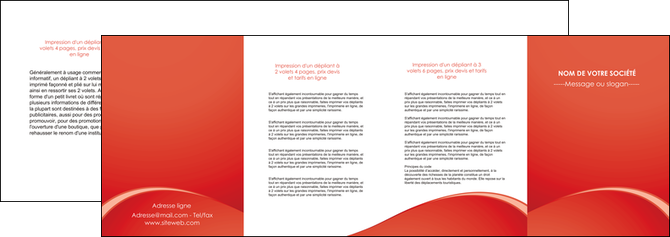 personnaliser maquette depliant 4 volets  8 pages  web design texture contexture structure MIDLU95546
