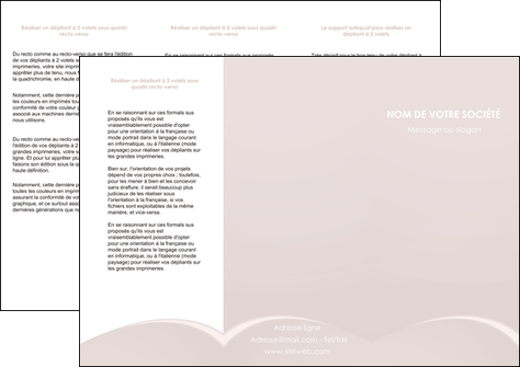 faire modele a imprimer depliant 3 volets  6 pages  web design texture contexture structure MFLUOO95562
