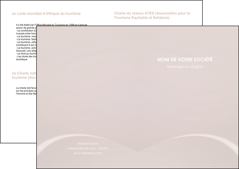 cree depliant 2 volets  4 pages  web design texture contexture structure MFLUOO95590