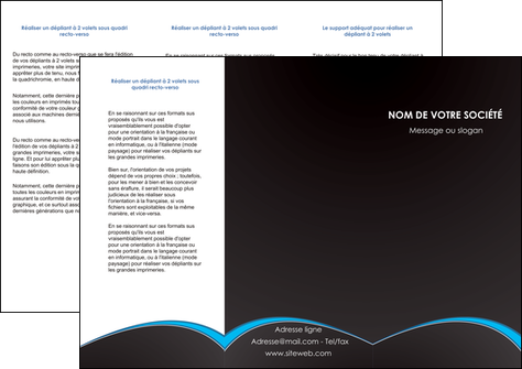faire modele a imprimer depliant 3 volets  6 pages  texture contexture structure MFLUOO95614