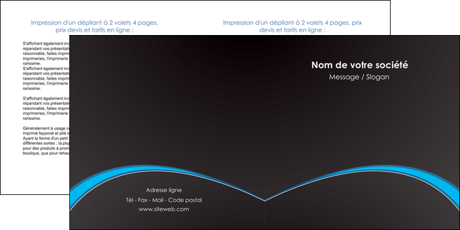 imprimerie depliant 2 volets  4 pages  texture contexture structure MFLUOO95618
