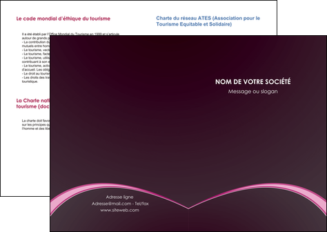 creation graphique en ligne depliant 2 volets  4 pages  reseaux texture contexture structure MIDLU95746