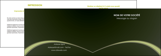 impression depliant 2 volets  4 pages  web design texture contexture structure MIDLU95788