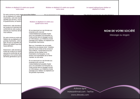 modele en ligne depliant 3 volets  6 pages  texture contexture structure MFLUOO95874