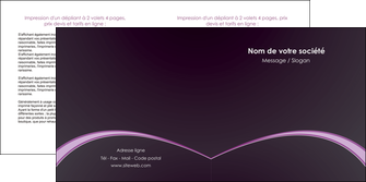 impression depliant 2 volets  4 pages  texture contexture structure MFLUOO95878