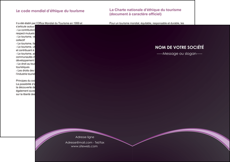 creer modele en ligne depliant 2 volets  4 pages  texture contexture structure MFLUOO95888