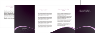 exemple depliant 4 volets  8 pages  texture contexture structure MFLUOO95910
